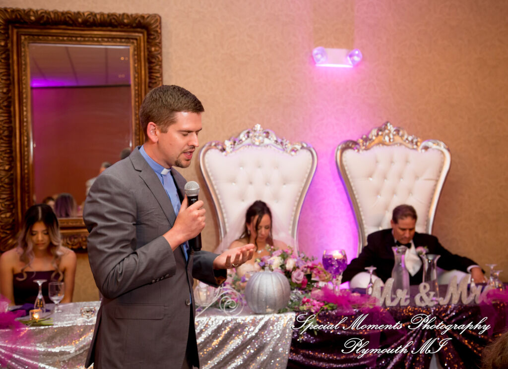 Tonya & Kevin at Crystal Gardens Event Center Howell MI wedding photography
