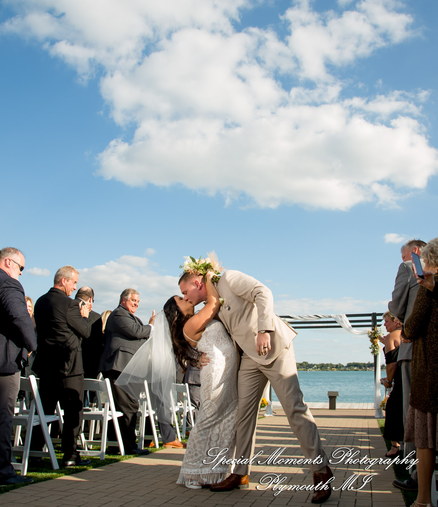 Caitlin & Chase at St. Clair Inn Saint Clair MI wedding photography
