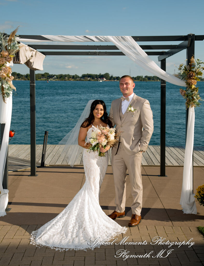 Caitlin & Chase at St. Clair Inn Saint Clair MI wedding photography