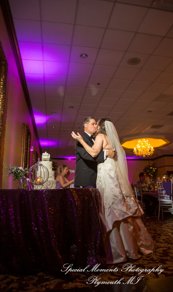 Tonya & Kevin at Crystal Gardens Event Center Howell MI wedding photography