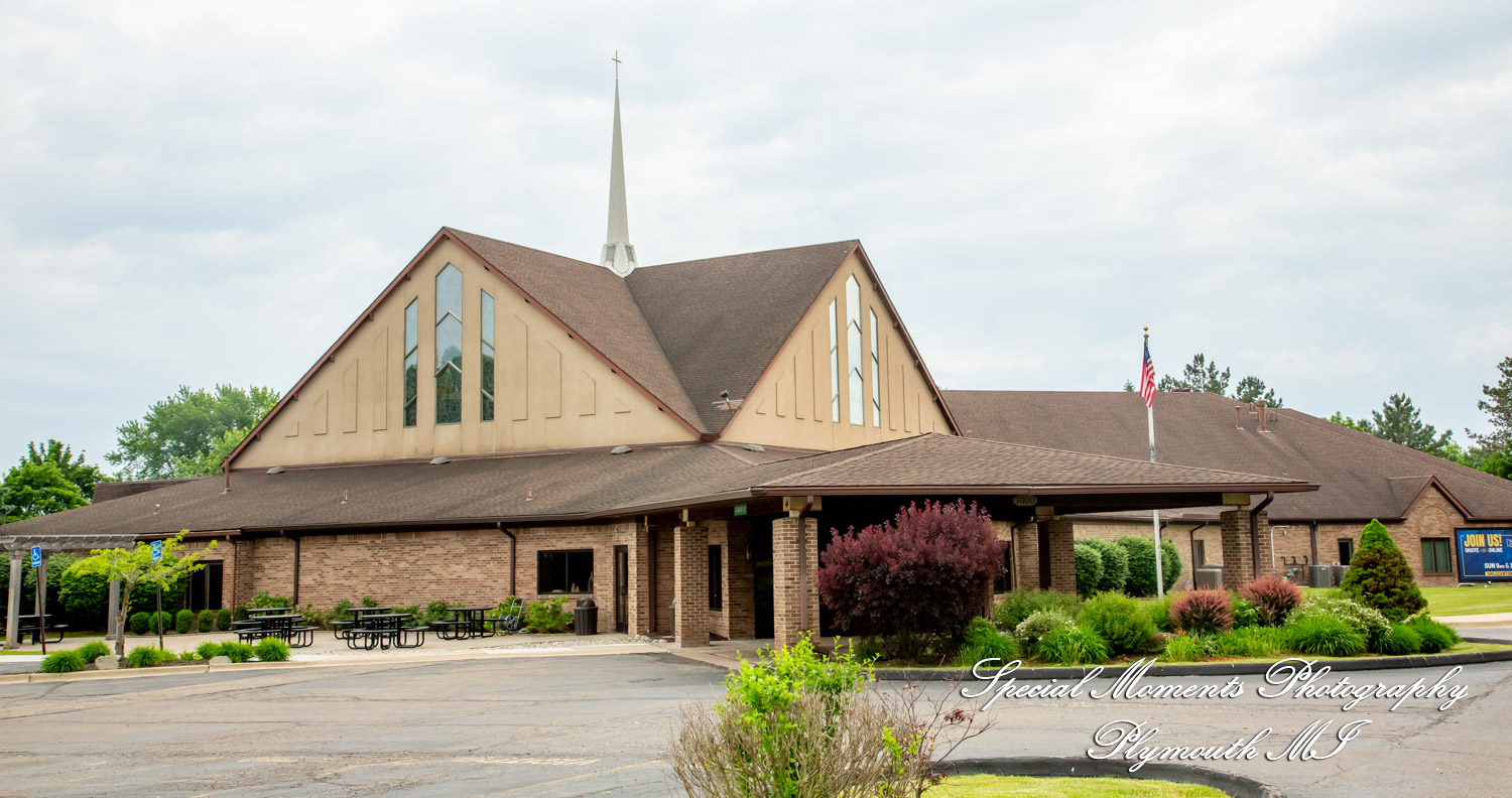 Grace & Edwin at St. Michael Lutheran Church Canton MI wedding photography
