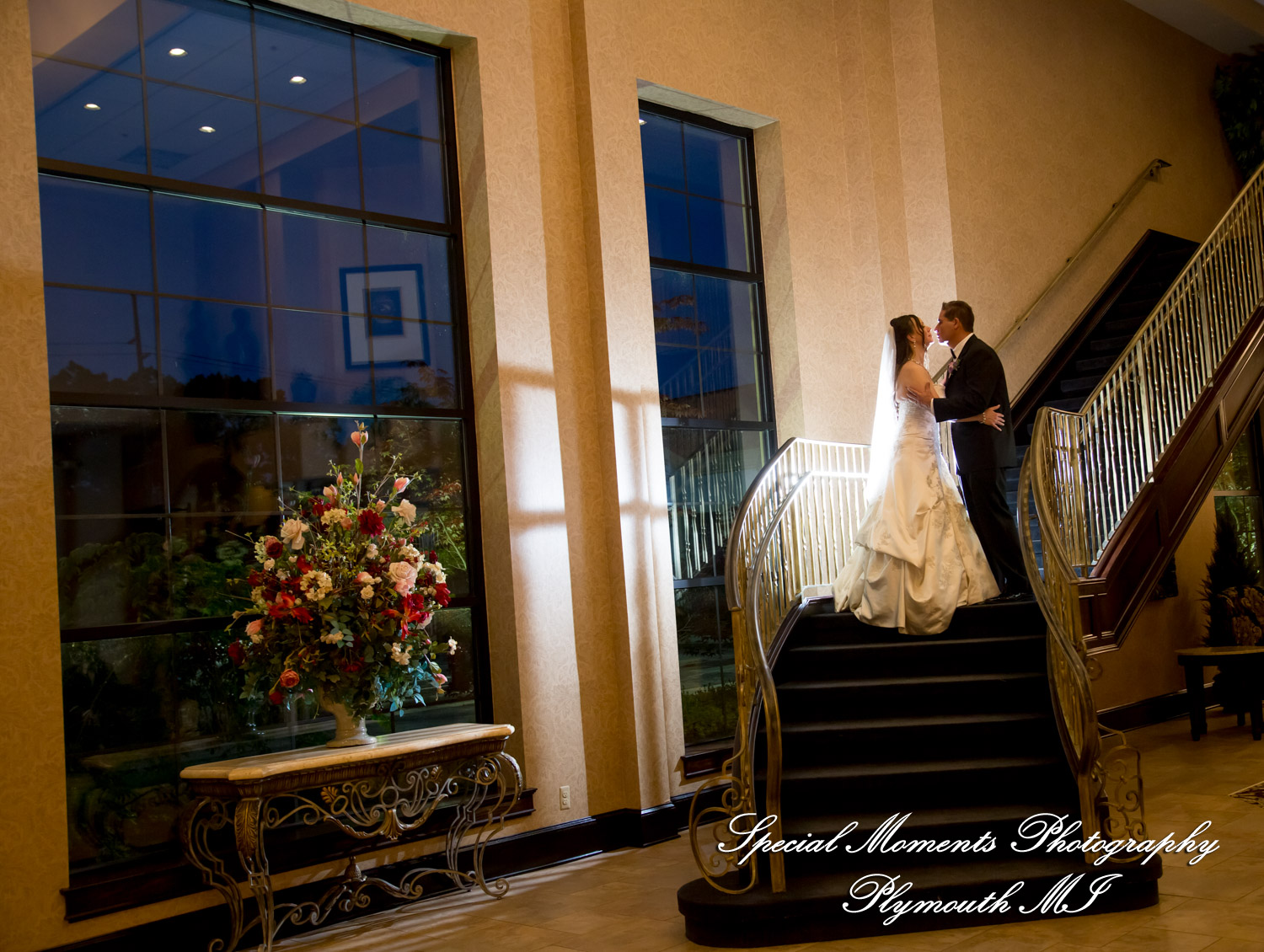 Tonya & Kevin at Crystal Gardens Event Center Howell MI wedding photography