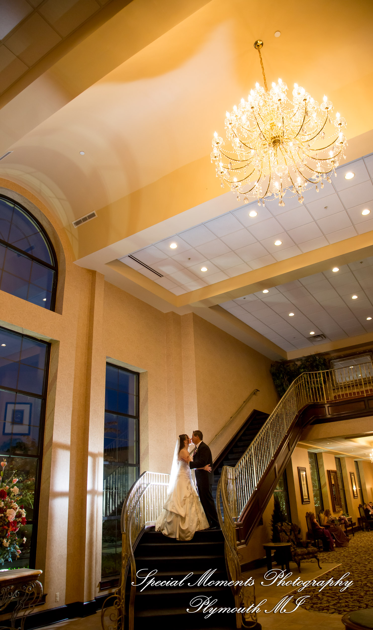 Tonya & Kevin at Crystal Gardens Event Center Howell MI wedding photography