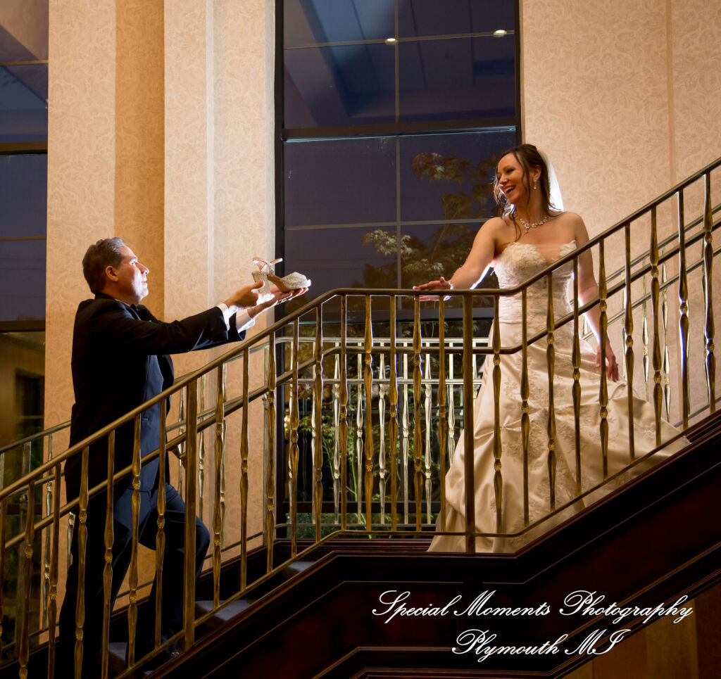 Tonya & Kevin at Crystal Gardens Event Center Howell MI wedding photography