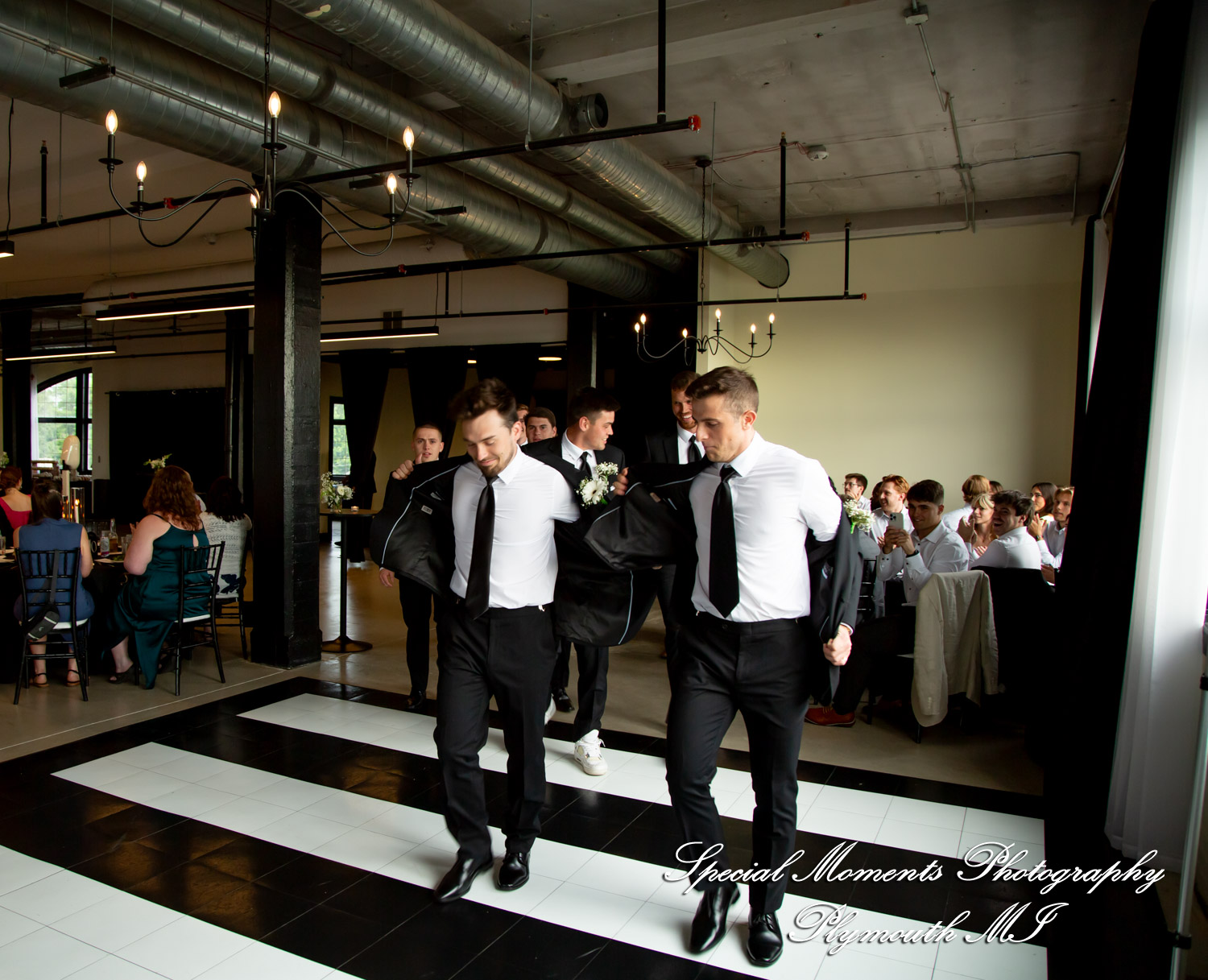 Ryli & Bennett at The Collins at the Clocktower Chelsea MI wedding photography