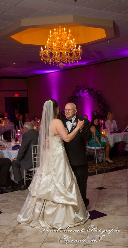 Tonya & Kevin at Crystal Gardens Event Center Howell MI wedding photography