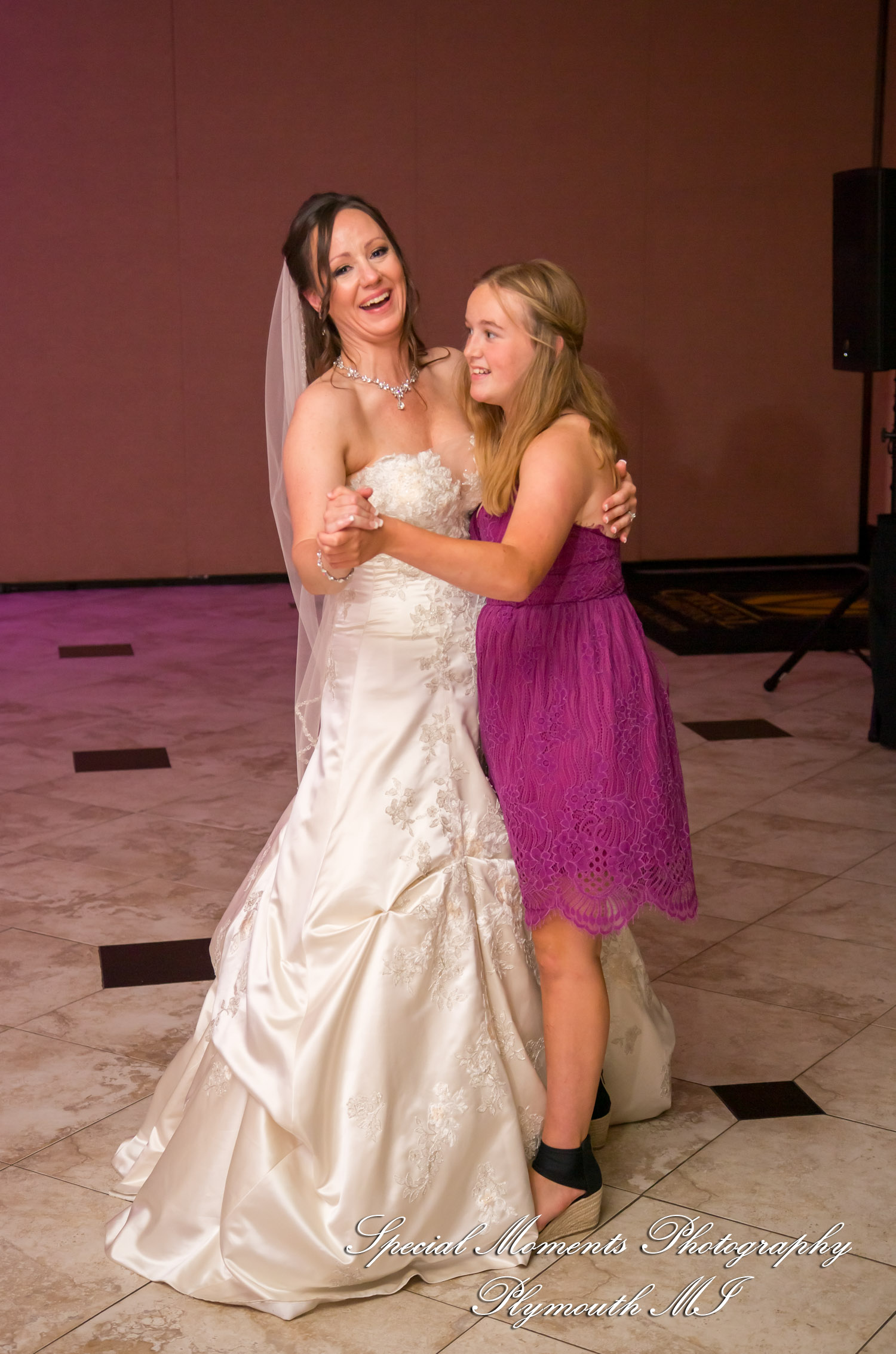 Tonya & Kevin at Crystal Gardens Event Center Howell MI wedding photography