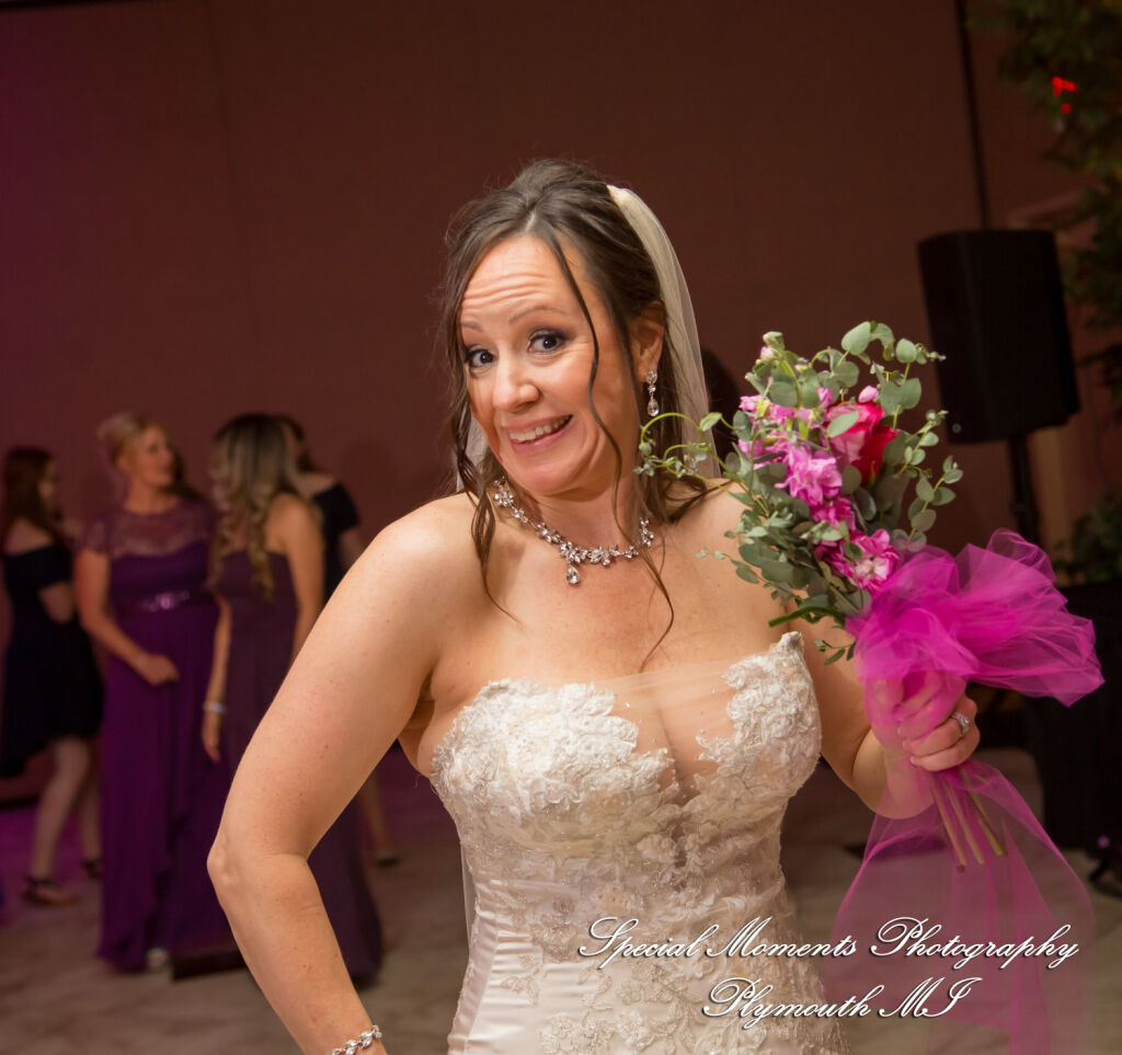 Tonya & Kevin at Crystal Gardens Event Center Howell MI wedding photography