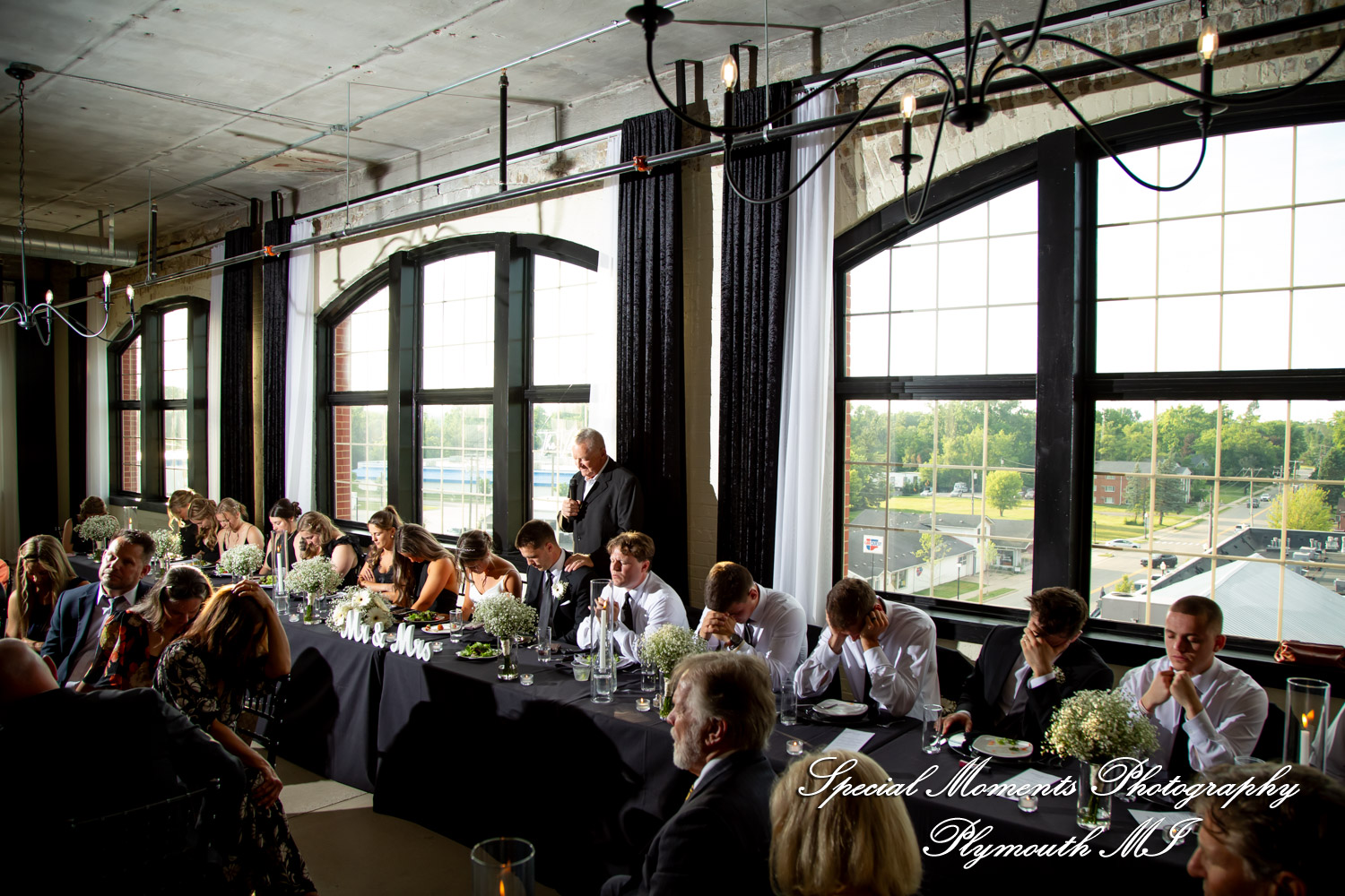 Ryli & Bennett at The Collins at the Clocktower Chelsea MI wedding photography