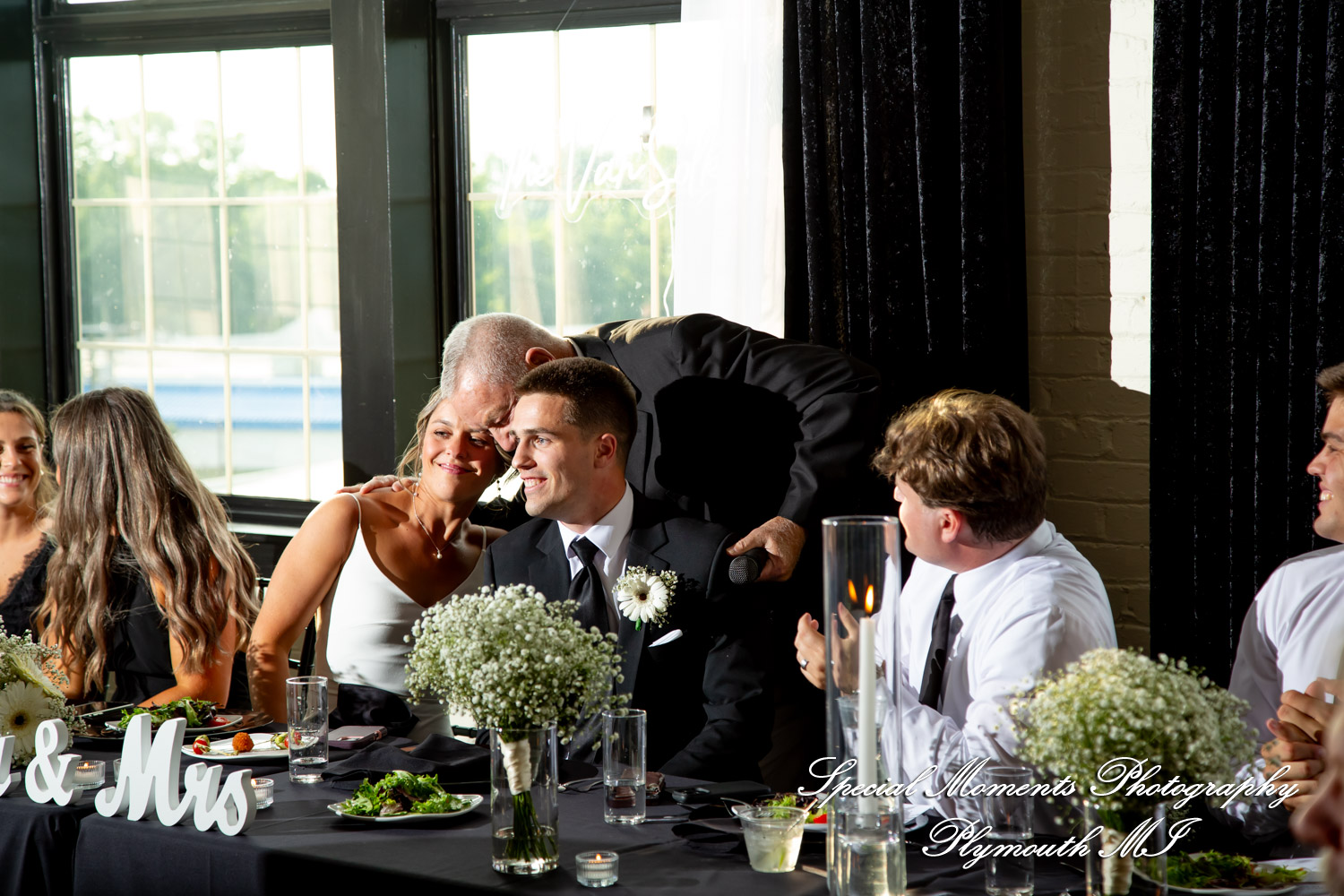 Ryli & Bennett at The Collins at the Clocktower Chelsea MI wedding photography