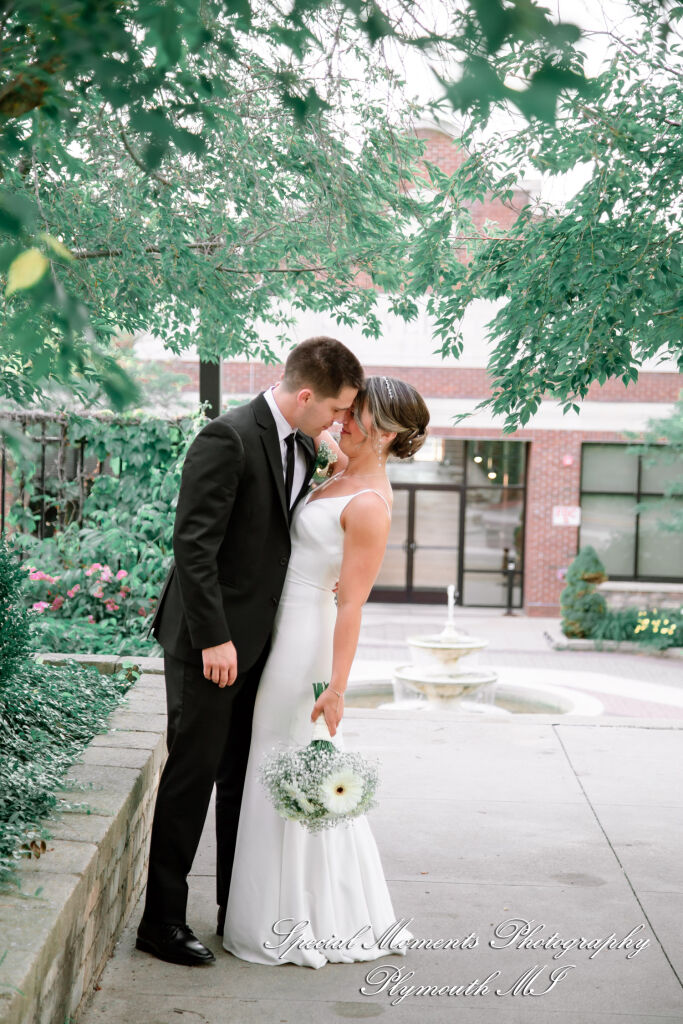 Ryli & Bennett at The Collins at the Clocktower Chelsea MI wedding photography