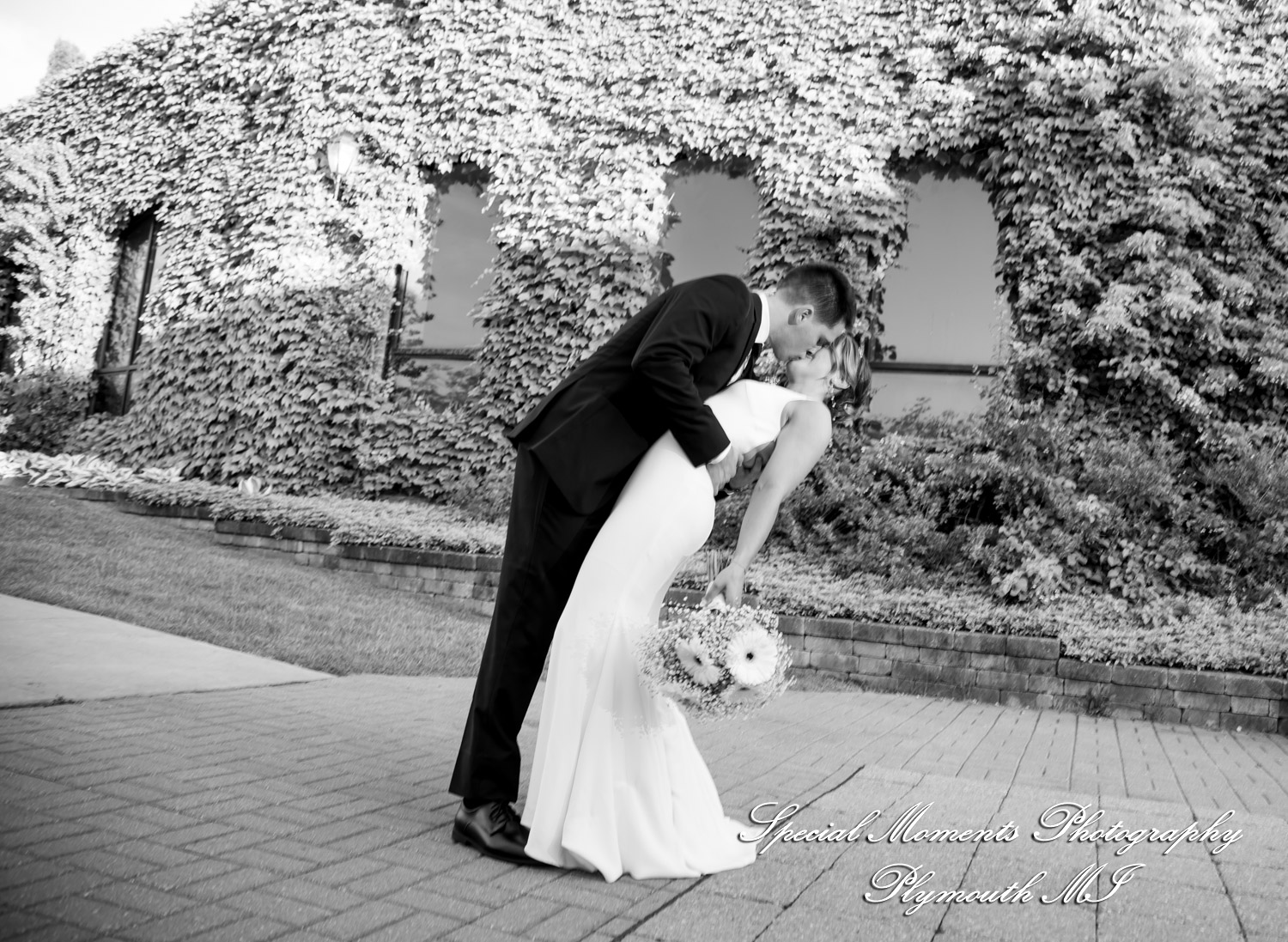 Ryli & Bennett at The Collins at the Clocktower Chelsea MI wedding photography