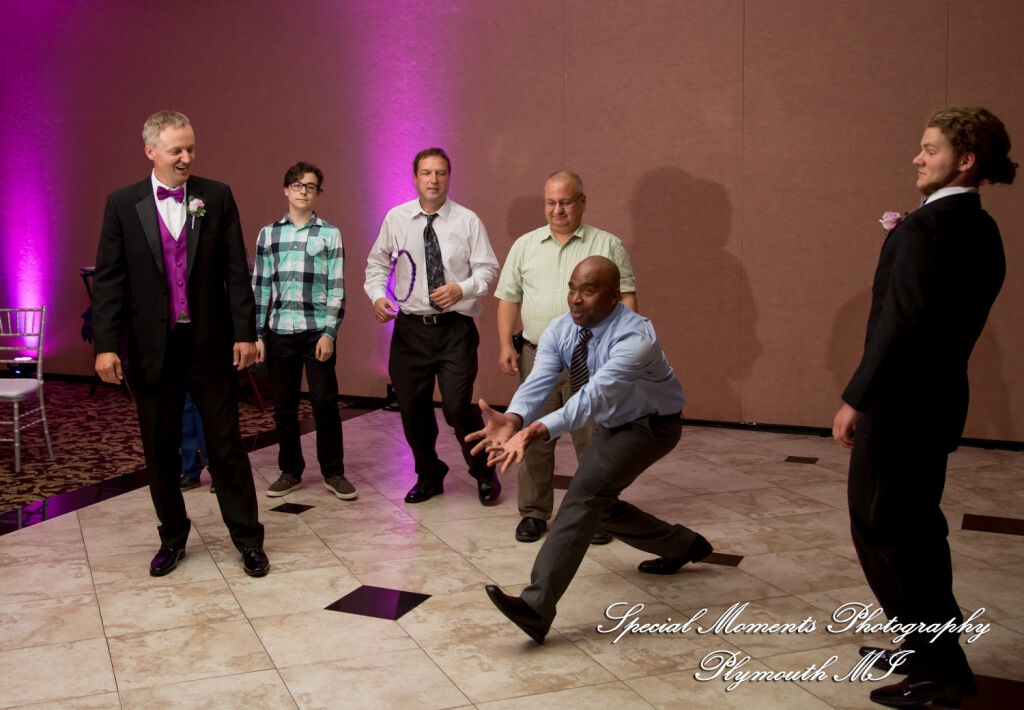 Tonya & Kevin at Crystal Gardens Event Center Howell MI wedding photography