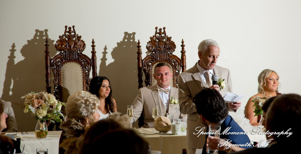 Caitlin & Chase at St. Clair Inn Saint Clair MI wedding photography