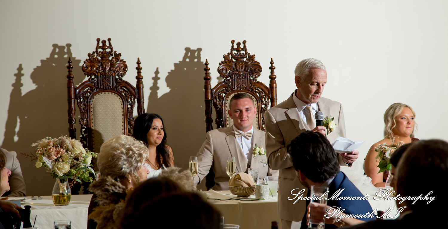 Caitlin & Chase at St. Clair Inn Saint Clair MI wedding photography