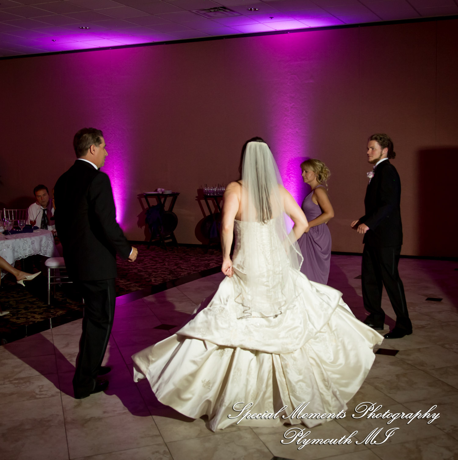 Tonya & Kevin at Crystal Gardens Event Center Howell MI wedding photography