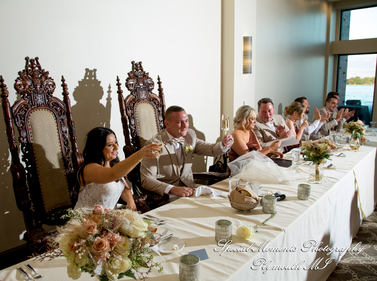 Caitlin & Chase at St. Clair Inn Saint Clair MI wedding photography