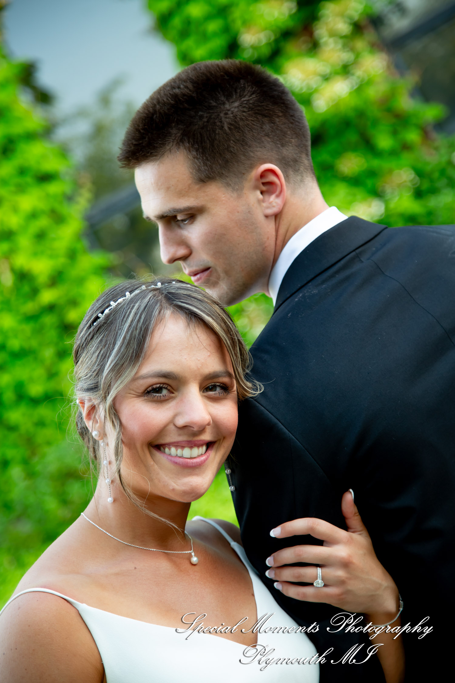 Ryli & Bennett at The Collins at the Clocktower Chelsea MI wedding photography