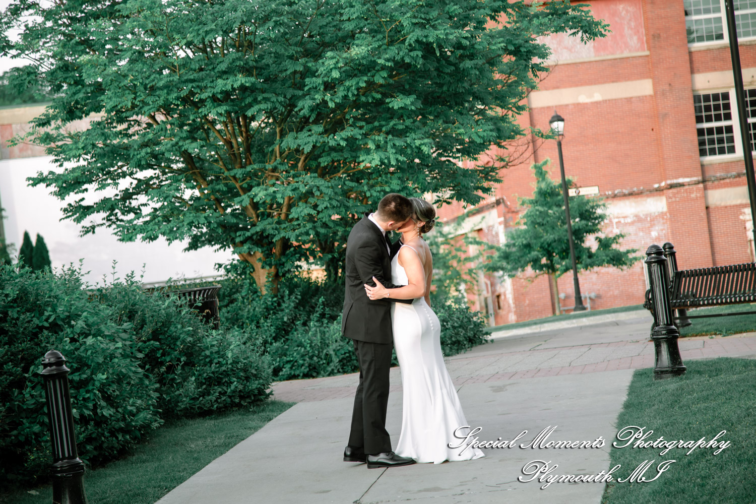 Ryli & Bennett at The Collins at the Clocktower Chelsea MI wedding photography