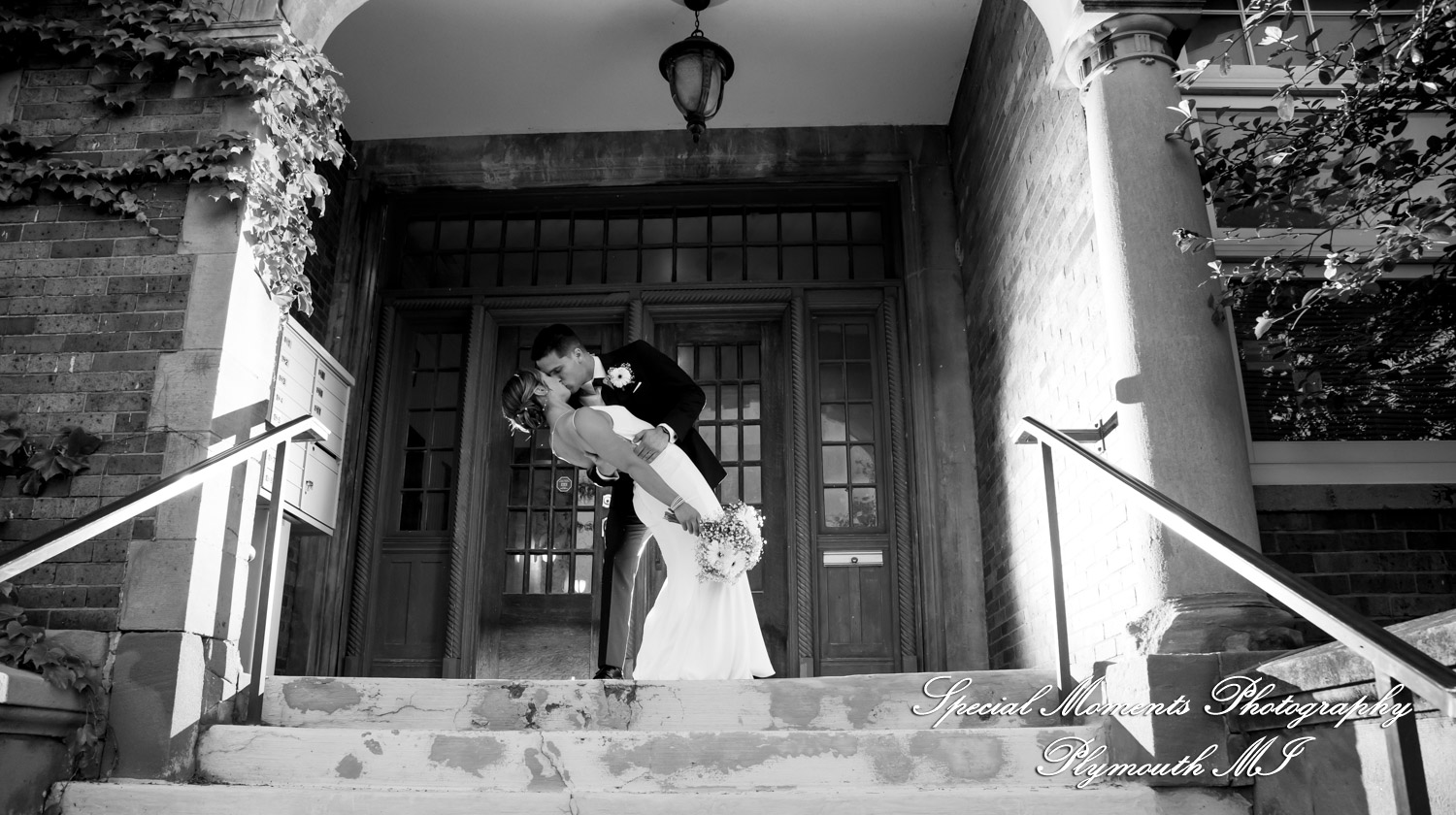 Ryli & Bennett at The Collins at the Clocktower Chelsea MI wedding photography