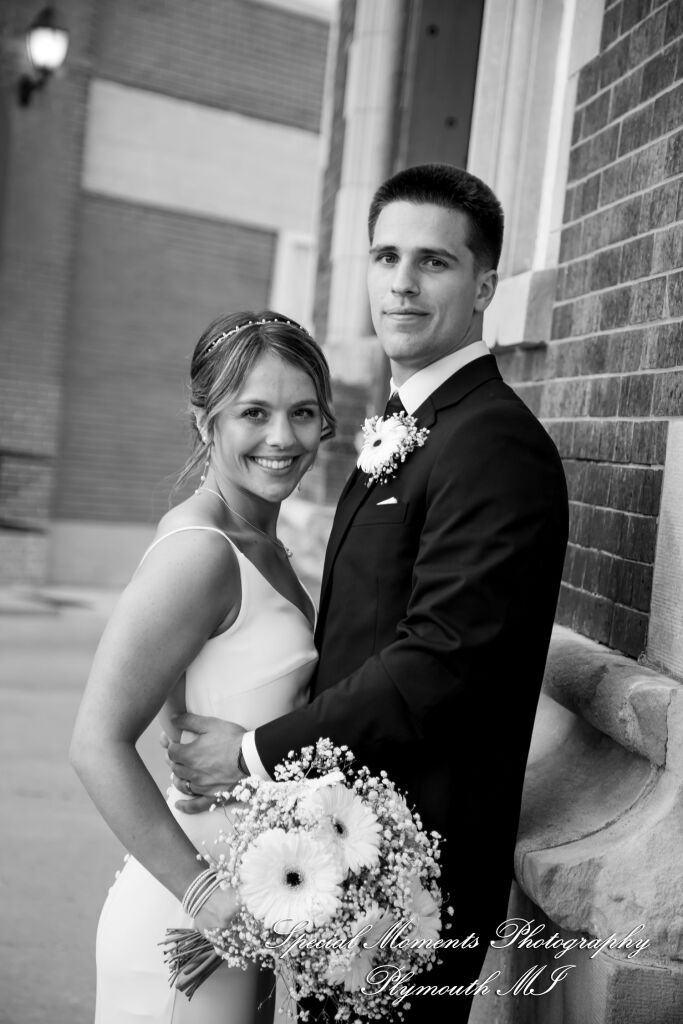 Ryli & Bennett at The Collins at the Clocktower Chelsea MI wedding photography
