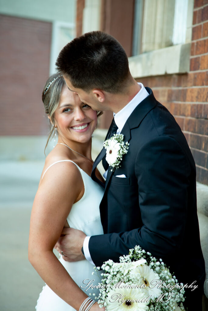 Ryli & Bennett at The Collins at the Clocktower Chelsea MI wedding photography