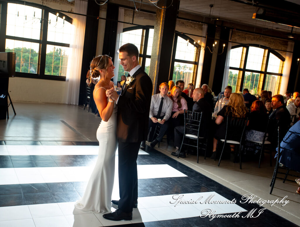 Ryli & Bennett at The Collins at the Clocktower Chelsea MI wedding photography