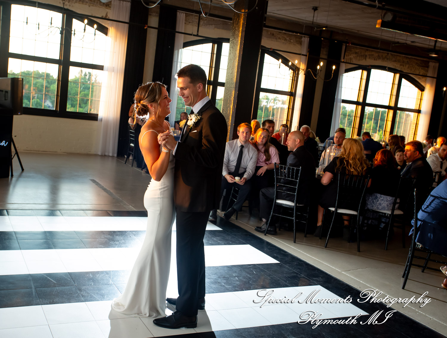 Ryli & Bennett at The Collins at the Clocktower Chelsea MI wedding photography