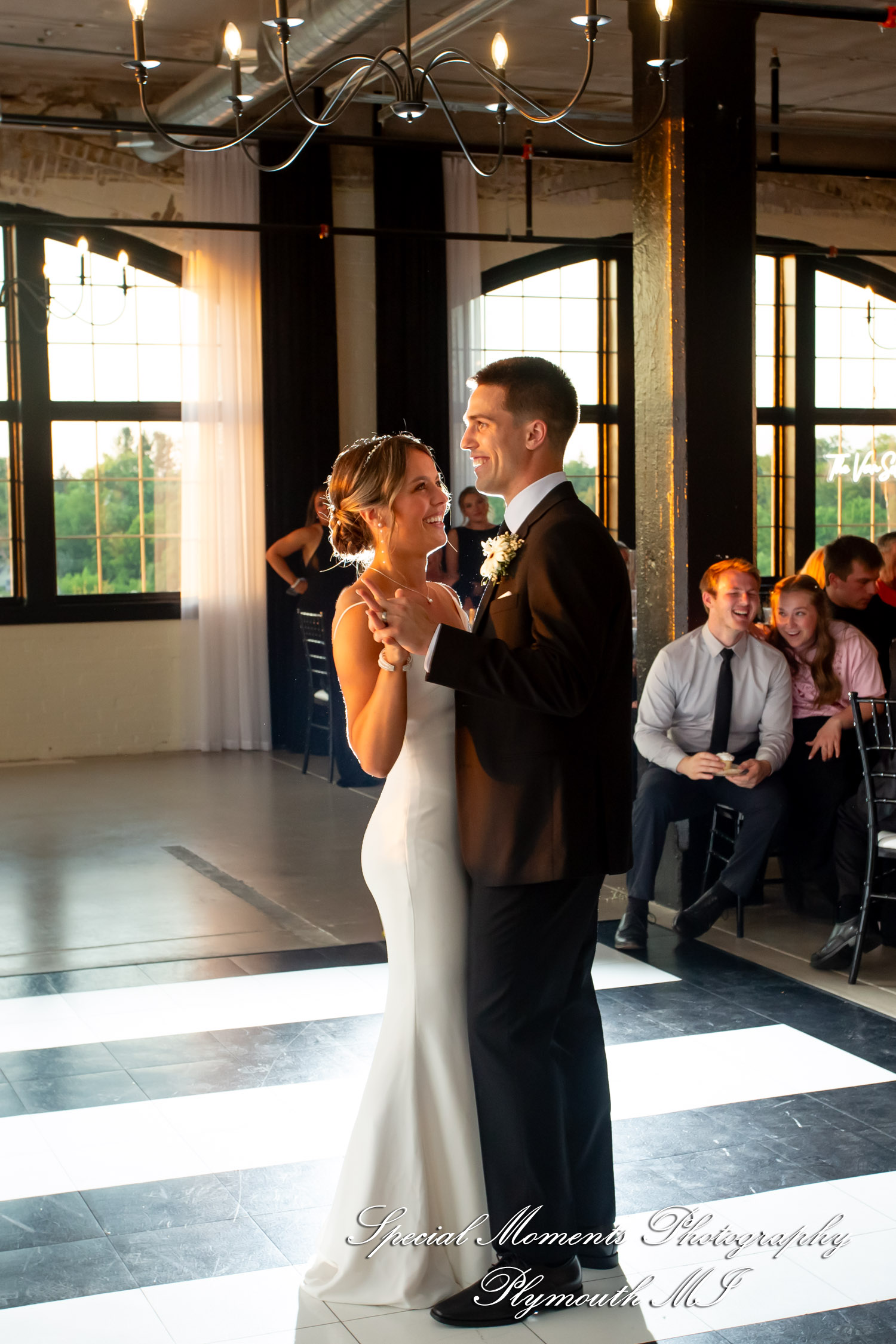 Ryli & Bennett at The Collins at the Clocktower Chelsea MI wedding photography