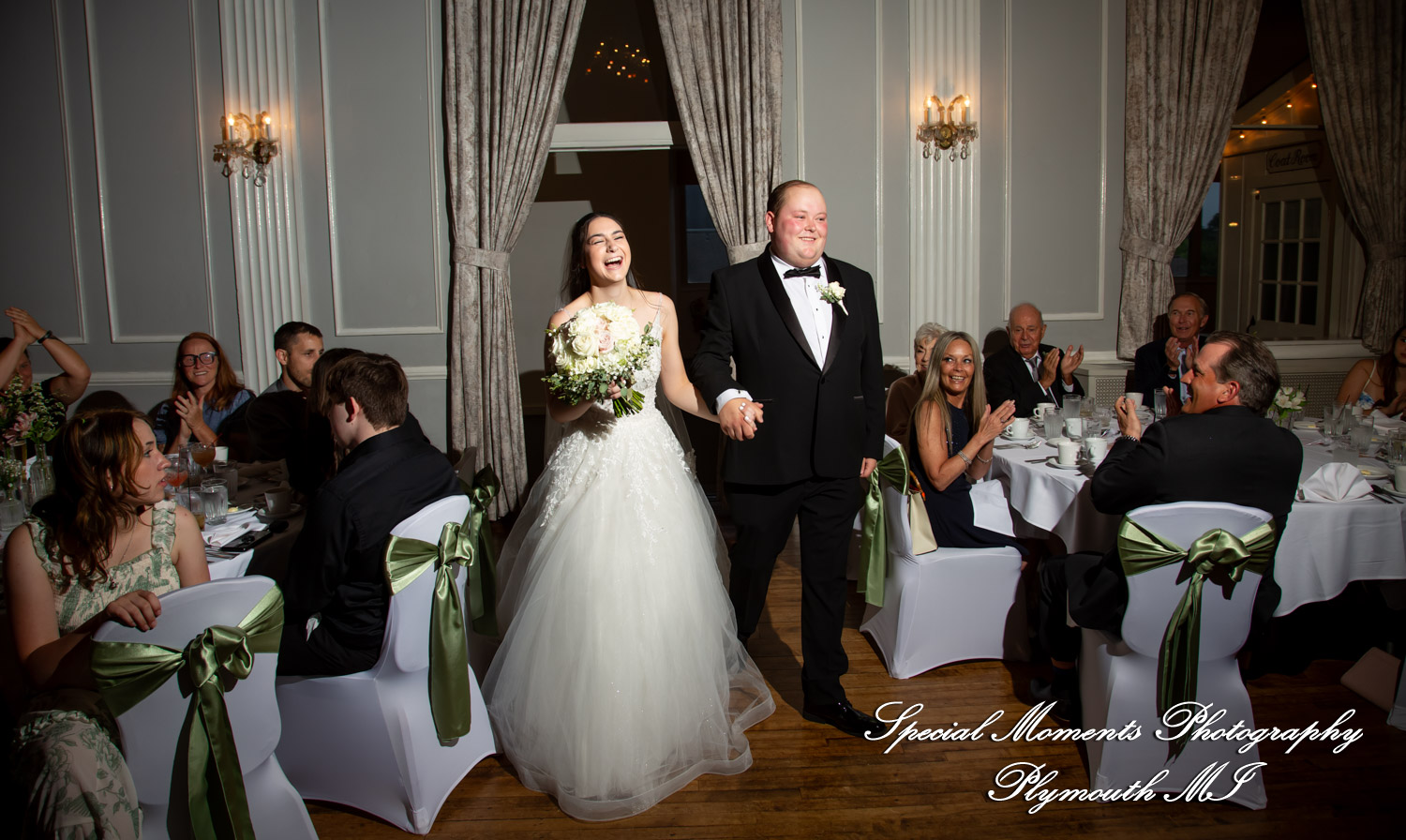 Grace & Edwin at Meeting House Grand Ballroom MI wedding photography