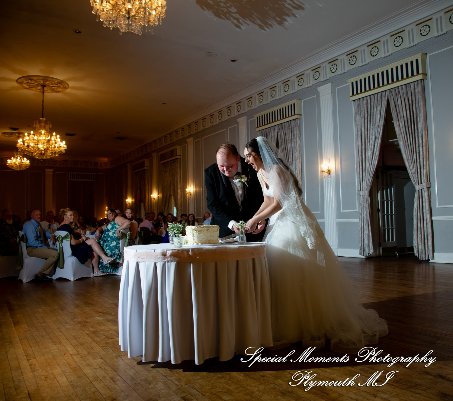 Grace & Edwin at Meeting House Grand Ballroom MI wedding photography