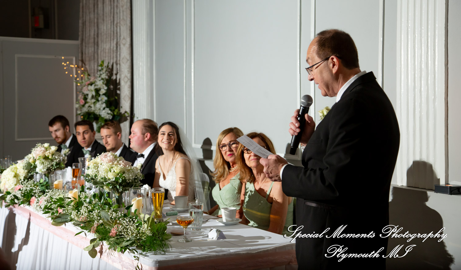Grace & Edwin at Meeting House Grand Ballroom MI wedding photography