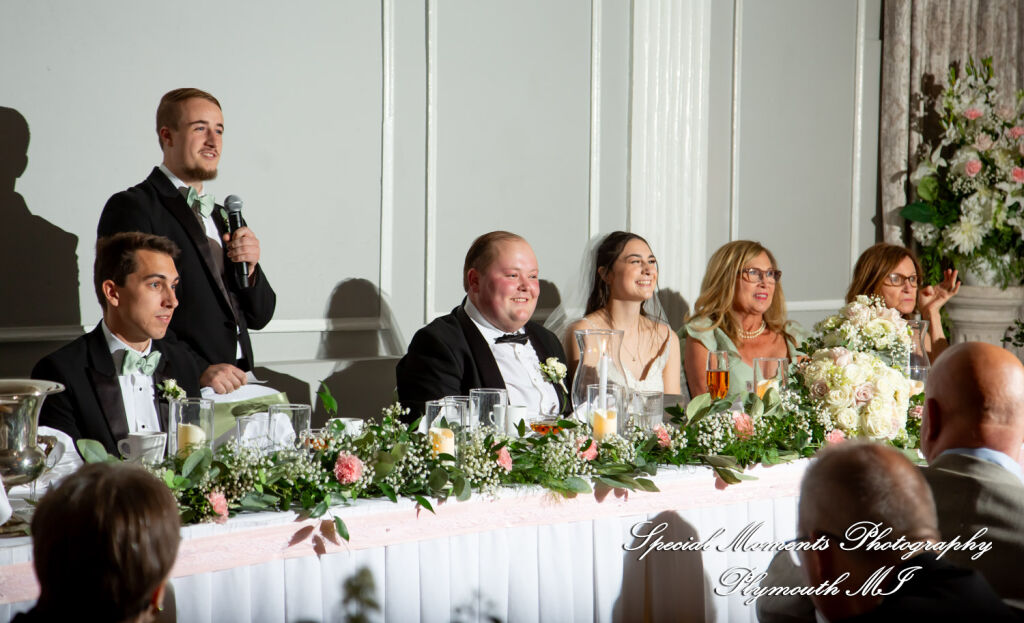 Grace & Edwin at Meeting House Grand Ballroom MI wedding photography