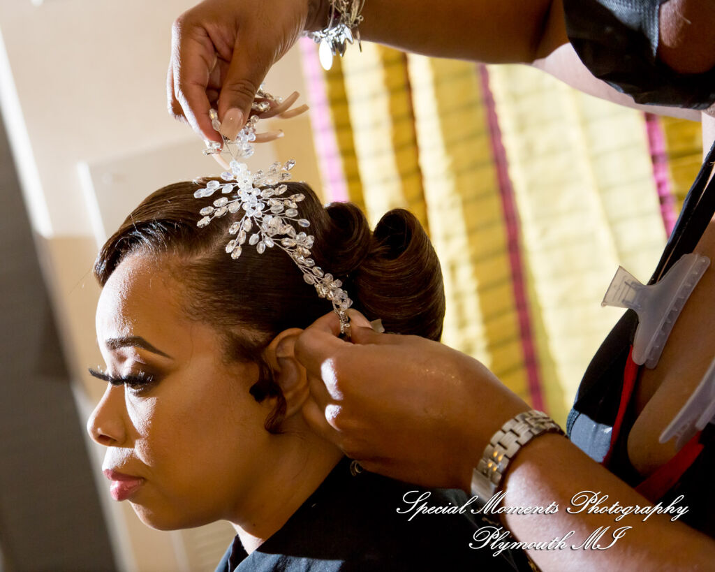 Tameka & James at MGM Grand Casino & Hotel Detroit MI wedding photography