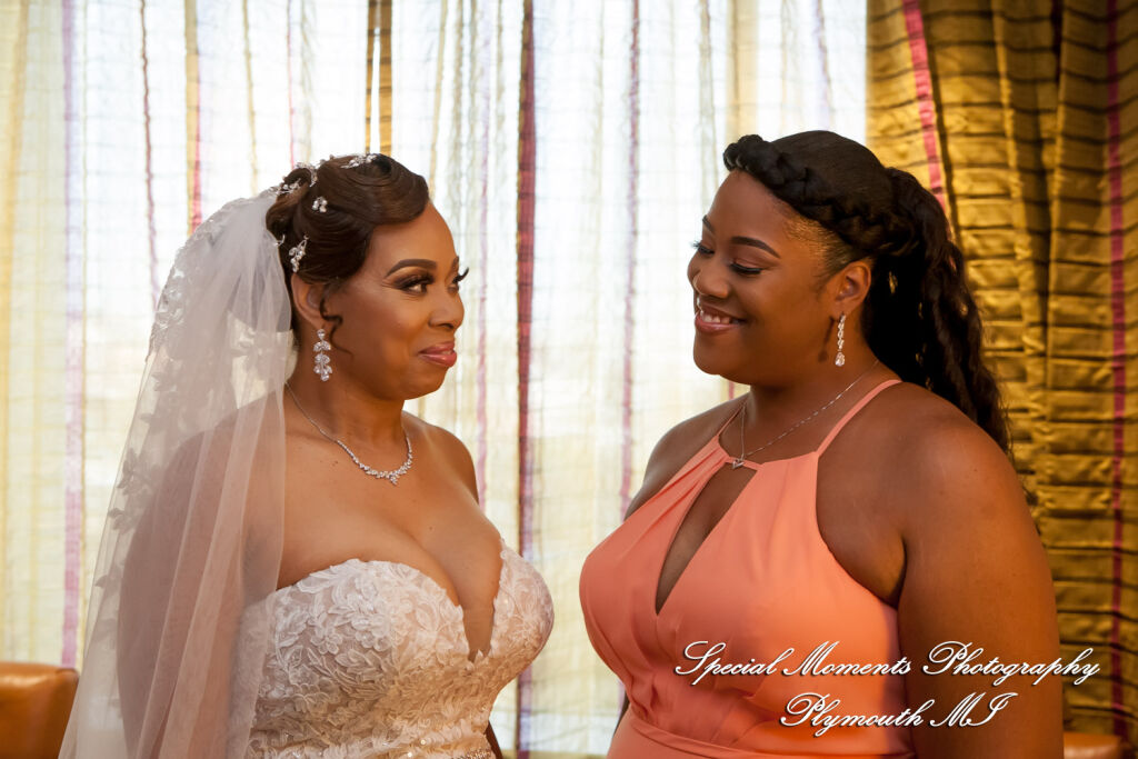 Tameka & James at MGM Grand Casino & Hotel Detroit MI wedding photography