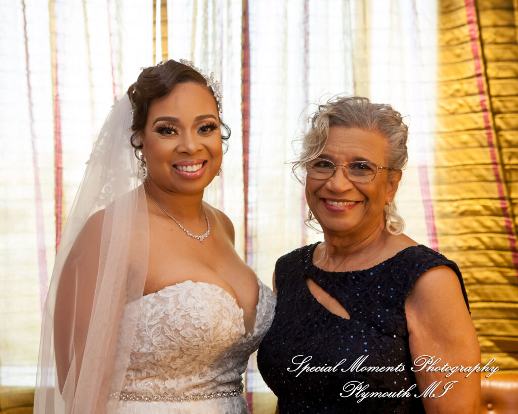 Tameka & James at MGM Grand Casino & Hotel Detroit MI wedding photography