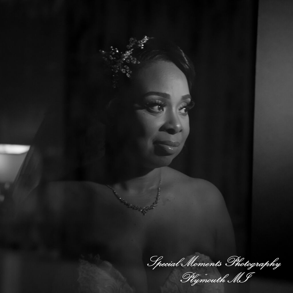 Tameka & James at MGM Grand Casino & Hotel Detroit MI wedding photography