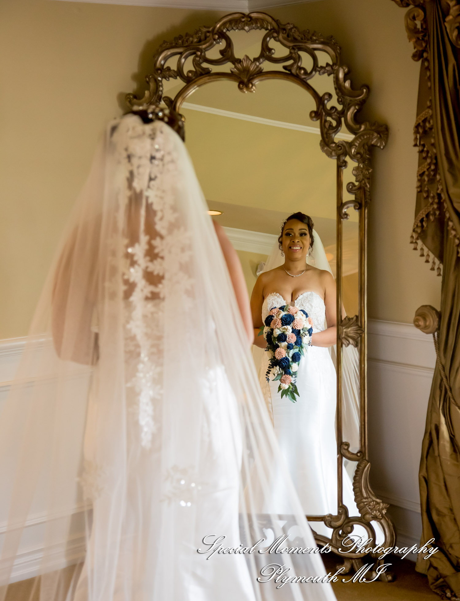 Tameka & James at White House Wedding Chapel Warren MI wedding photography