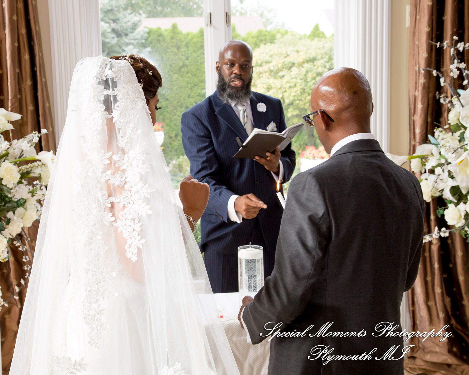 Tameka & James at White House Wedding Chapel Warren MI wedding photography