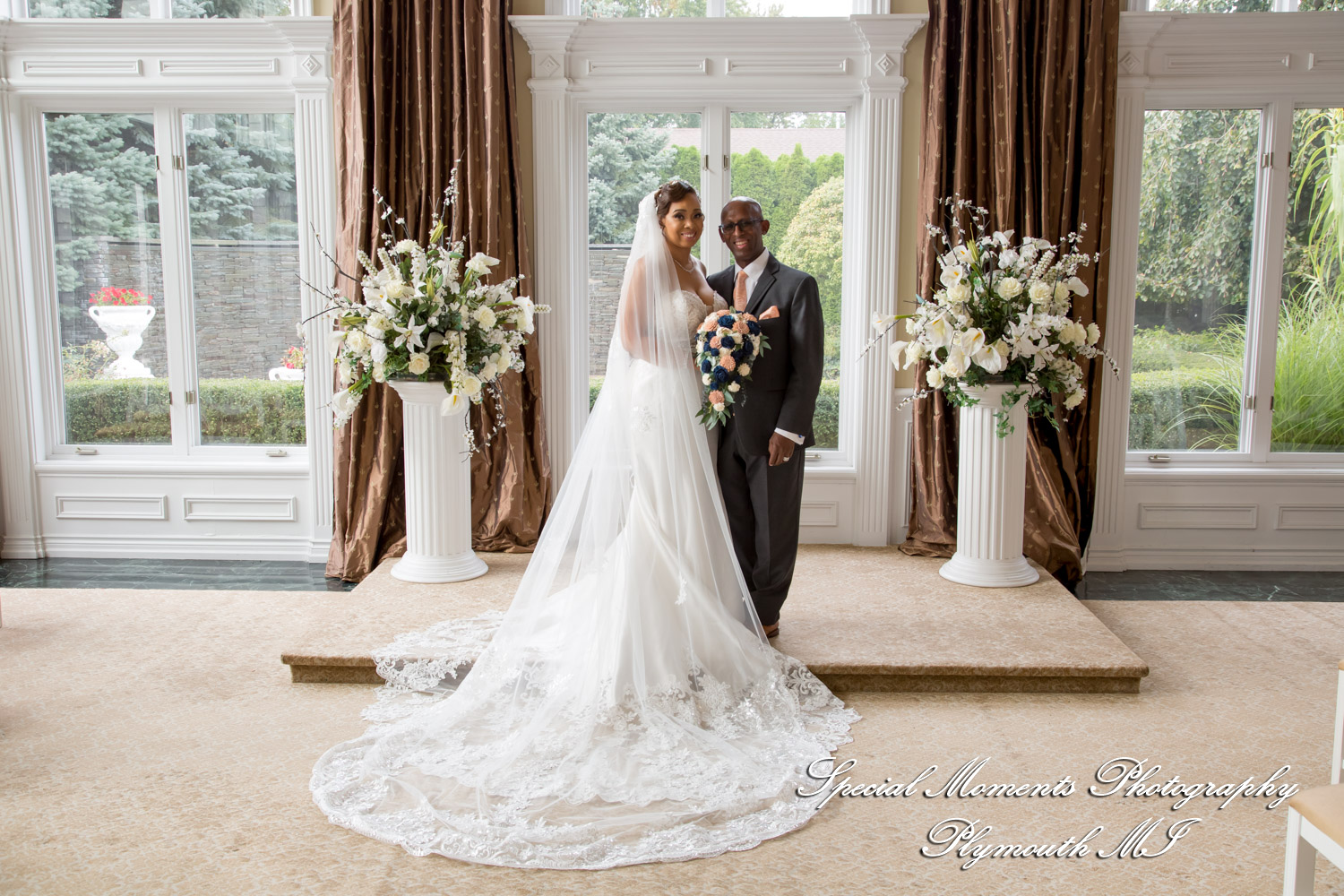 Tameka & James at White House Wedding Chapel Warren MI wedding photography