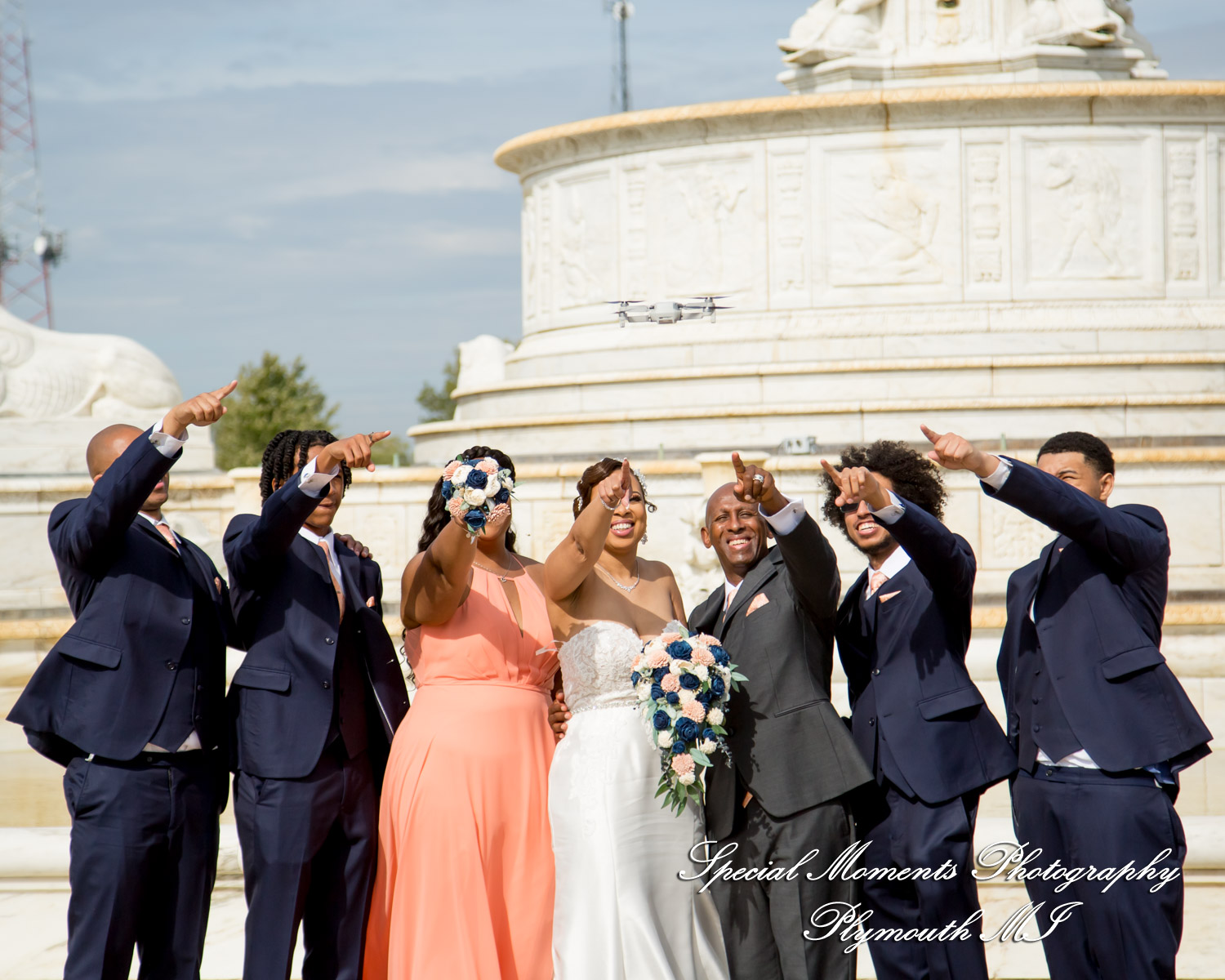 Tameka & James at Belle Isle Detroit MI wedding photography