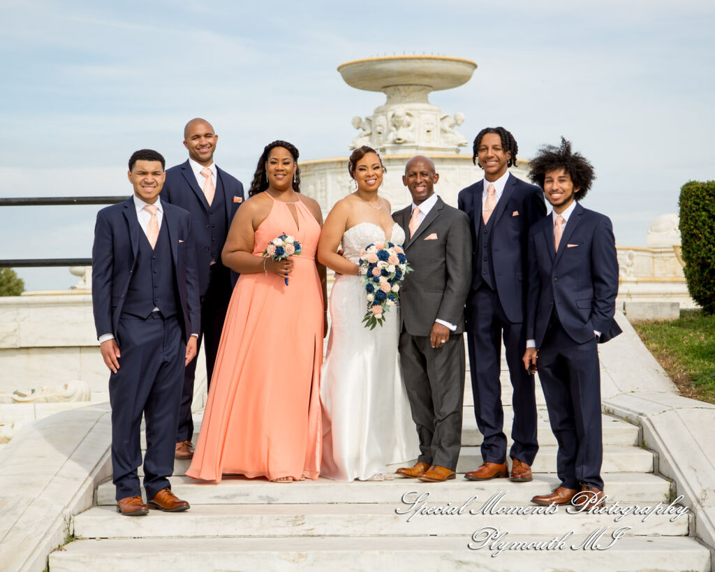 Tameka & James at Belle Isle Detroit MI wedding photography