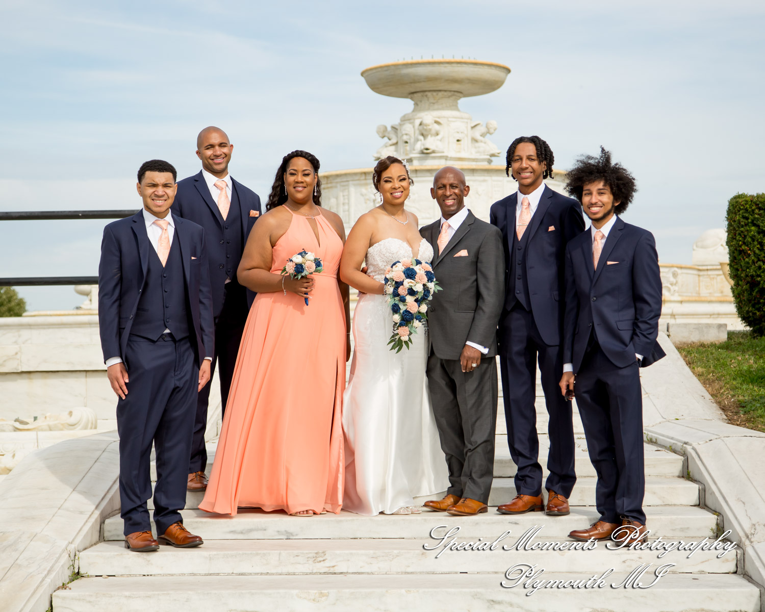 Tameka & James at Belle Isle Detroit MI wedding photography
