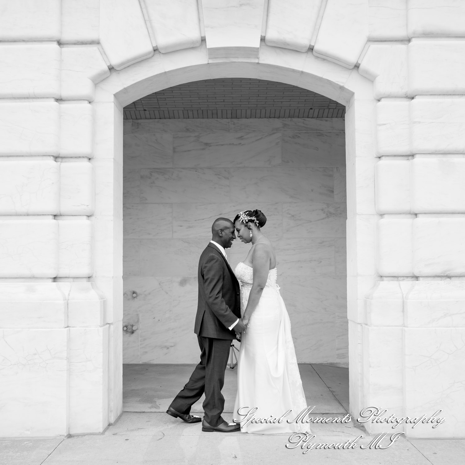 Tameka & James at DIA Detroit MI wedding photography