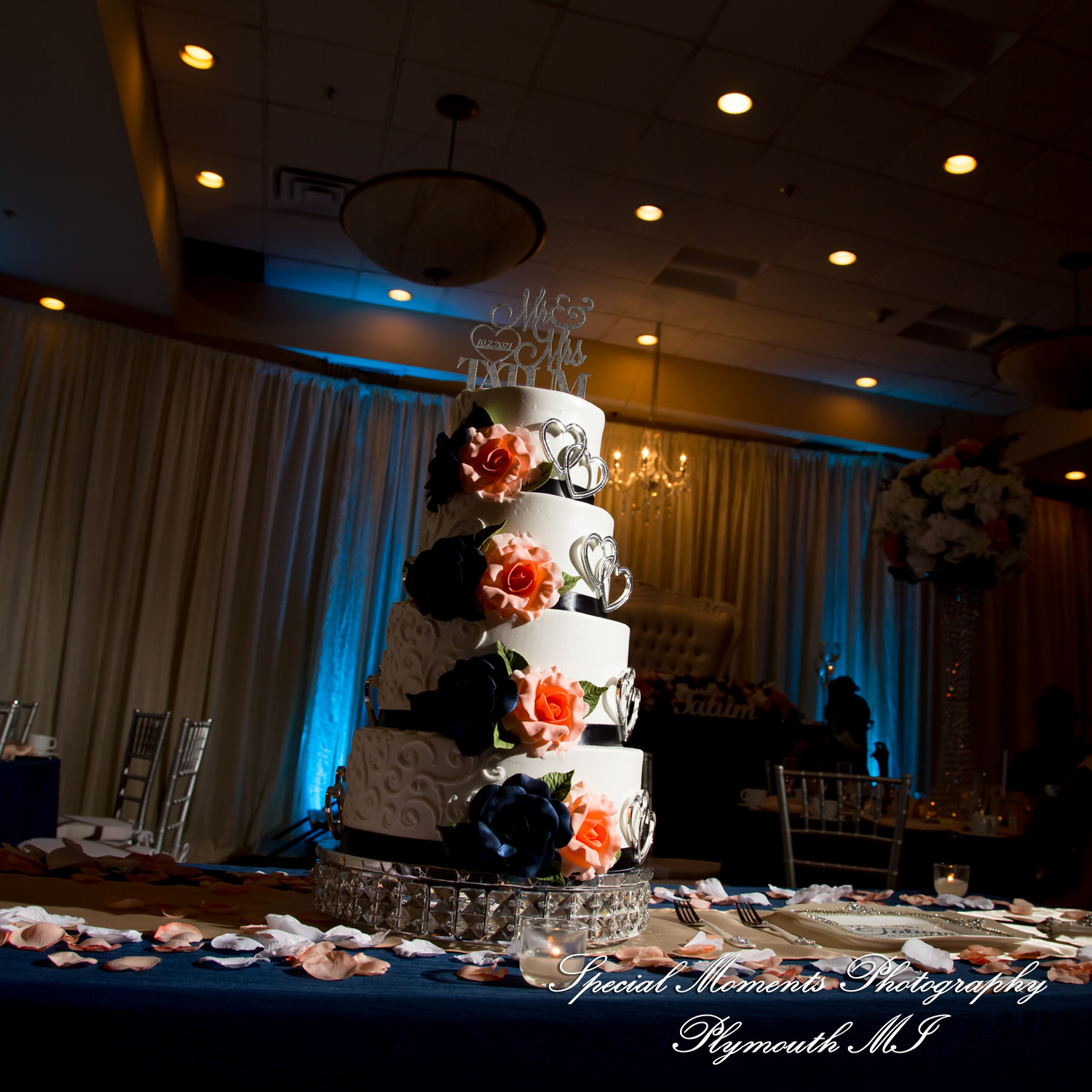 Tameka & James at Detroit Marriott Troy MI wedding photography