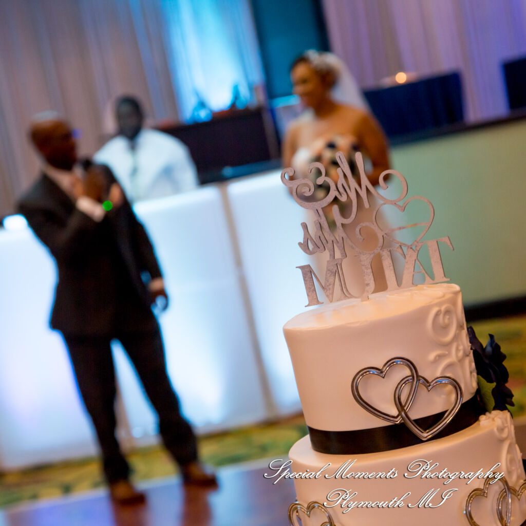 Tameka & James at Detroit Marriott Troy MI wedding photography