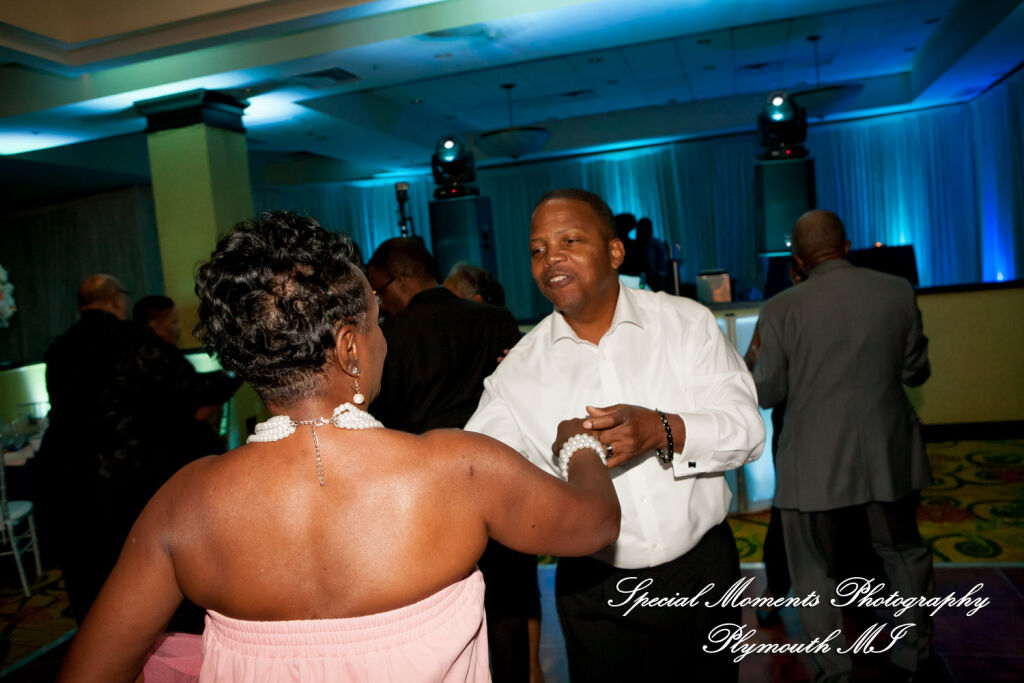 Tameka & James at Detroit Marriott Troy MI wedding photography