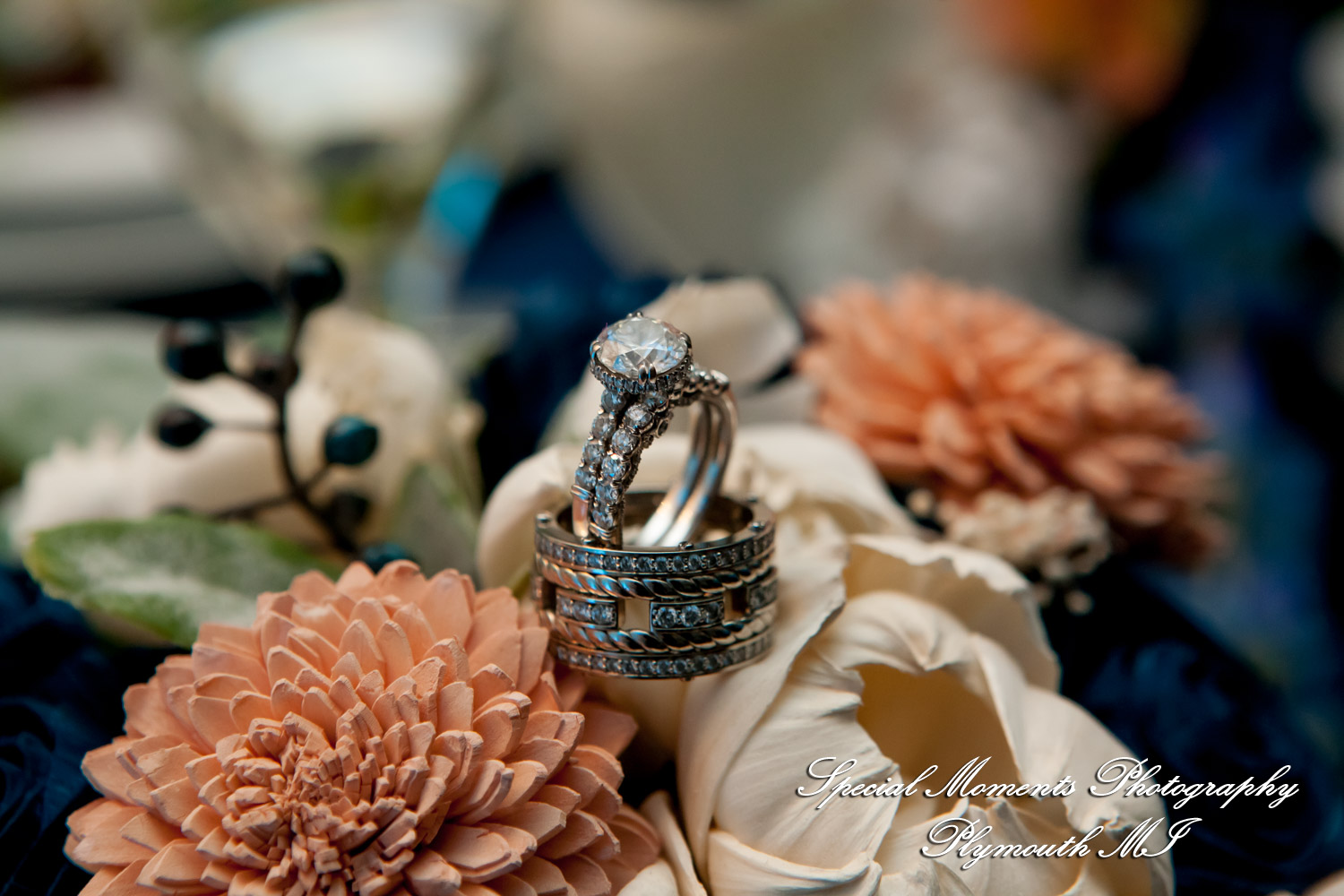 Tameka & James at Detroit Marriott Troy MI wedding photography