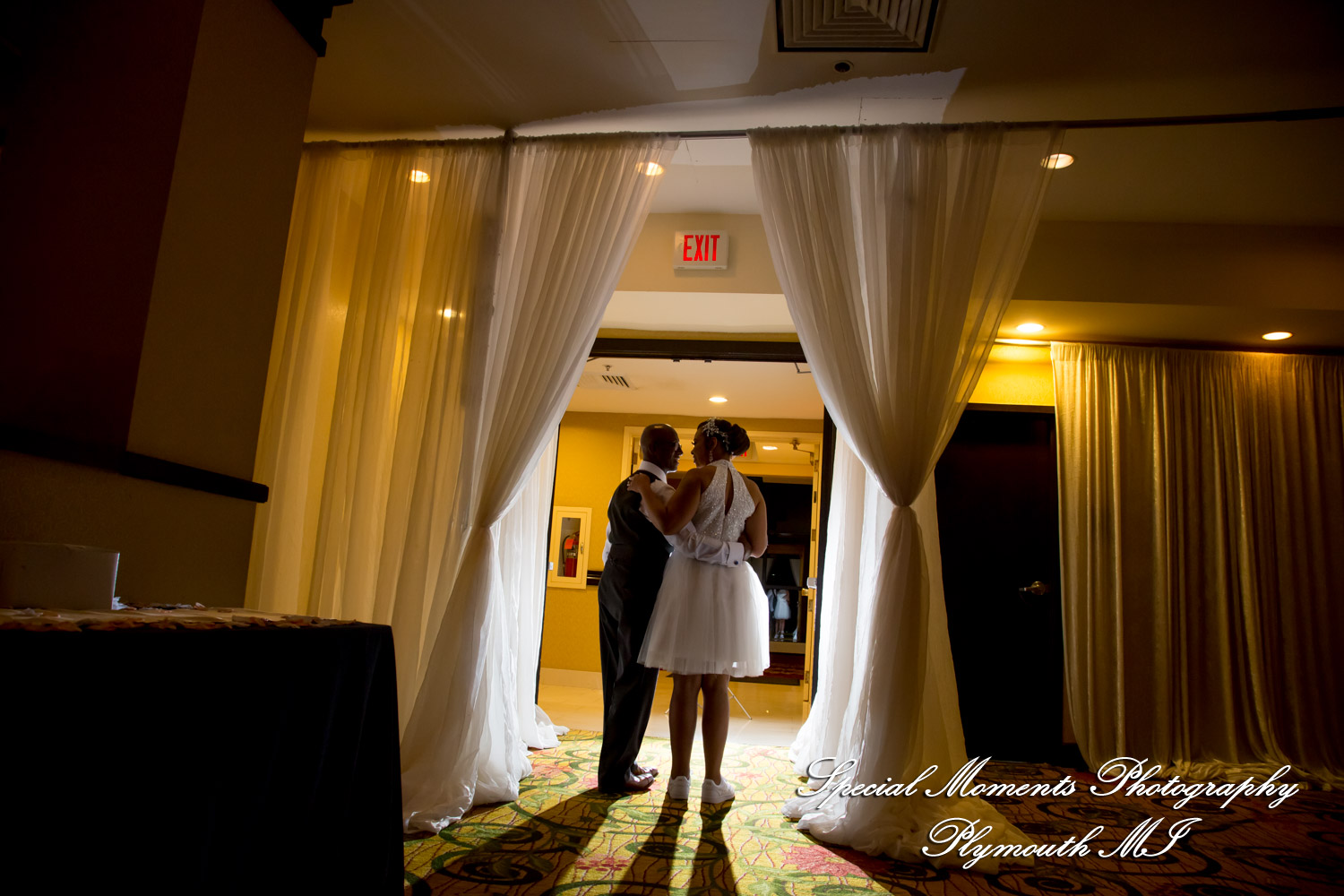 Tameka & James at Detroit Marriott Troy MI wedding photography