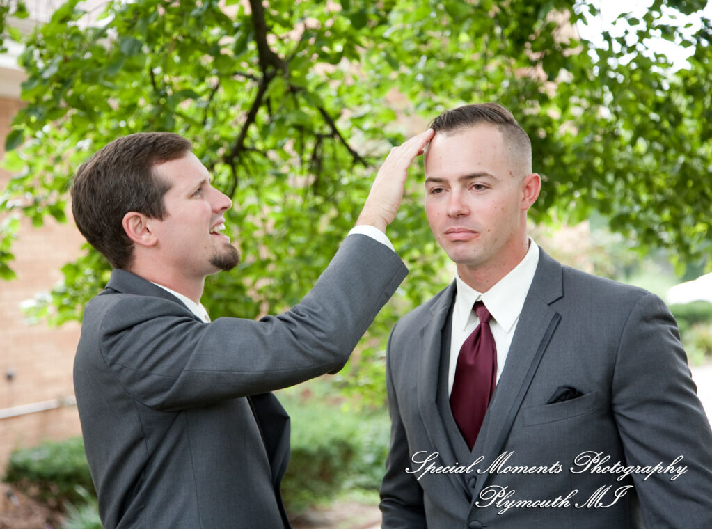 Jenna & Alex at Woodside Bible Church Plymouth MI wedding photography